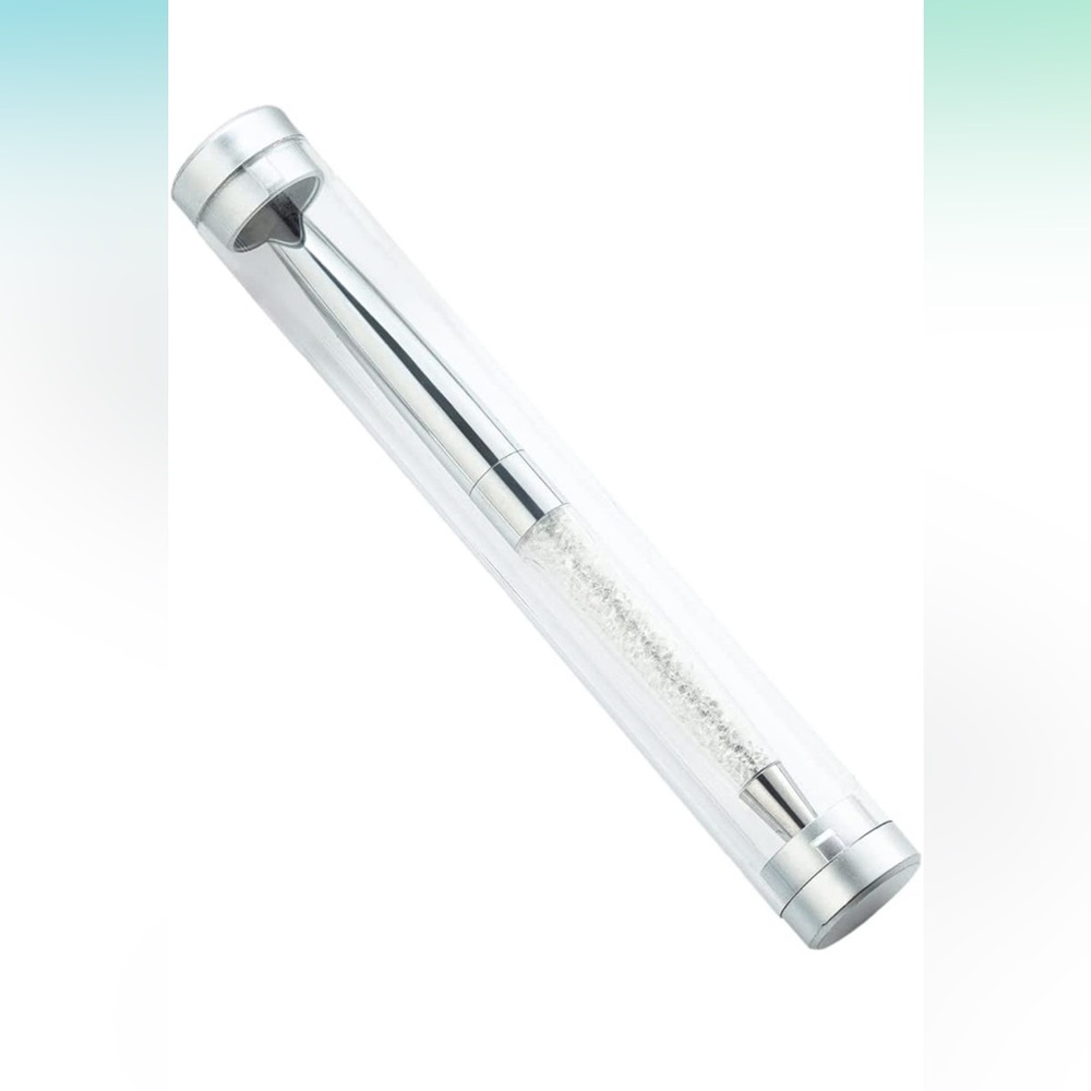 6 Pcs Clear Plastic Pen Empty Single Tube Pencil Case Gift Office School